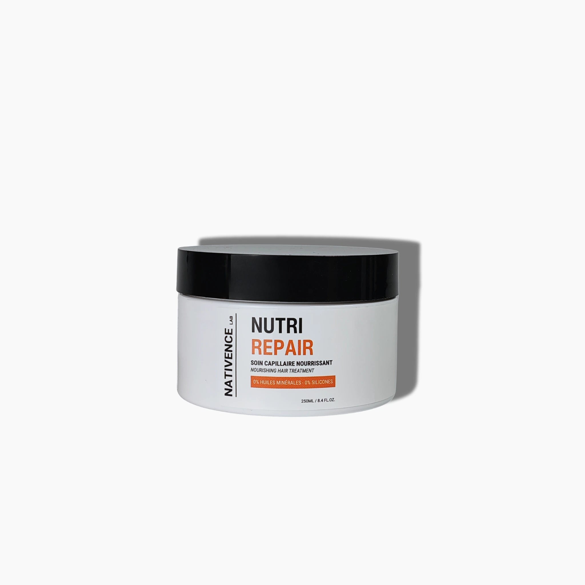 Nutri Repair Nativence Lab, masque capillaire nourrissant et réparateur pour cheveux secs et abîmés